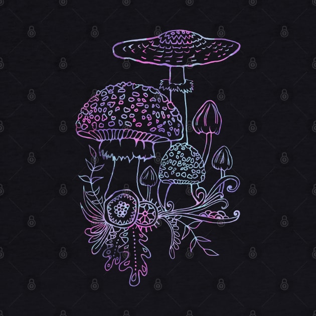 Mushrooms by Astrablink7